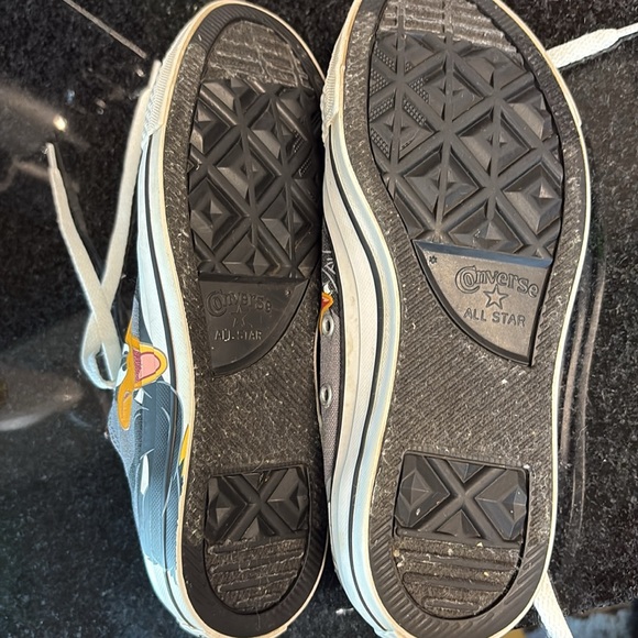 Converse Sneakers Bugs Bunny Looney Tunes Daffy Duck unisex women 8 men 6 - Picture 12 of 12